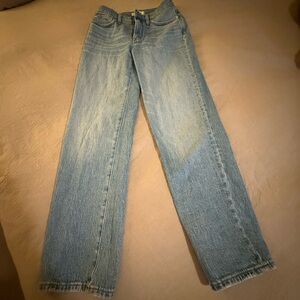 Madewell perfect vintage straight leg jeans